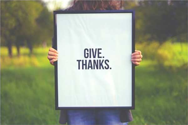 Mindfulness - Give Thanks